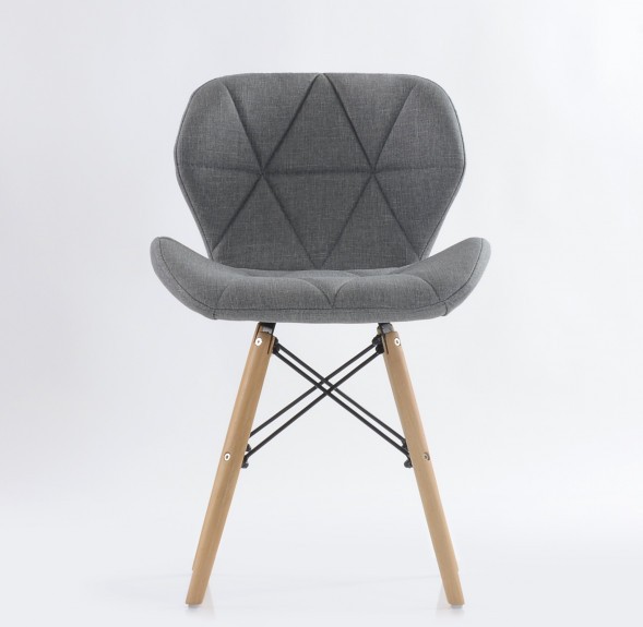 Стул Butterfly ткань светло-серый