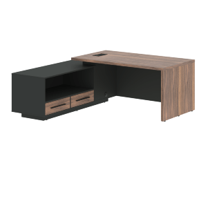 Стол руководителя с тумбой VRCT 1919(L) 1900х1900х750 V