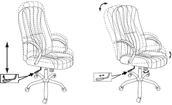 Кресло руководителя Бюрократ T-898SL