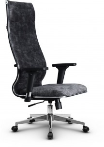 Кресло офисное Metta L (хром пр. сеч.) велюр