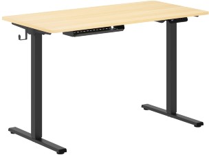 Стол письменный AT-002 Дуб Светлый/Черный 1200х600х730/1210 XTEN-UP