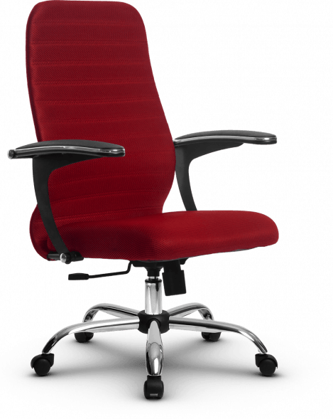 Кресло офисное Metta SU-CM-10 Ch красное
