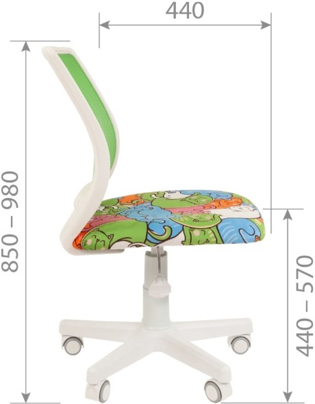 Детское кресло CHAIRMAN KIDS 112 white