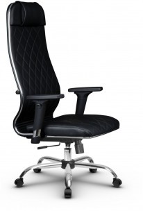 Кресло офисное Metta L NewLeather (хром ов. сеч.)