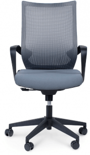 Кресло офисное Спэйс LB чёрный пластик