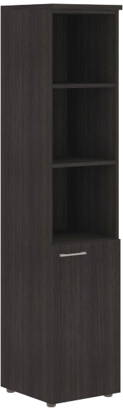 Шкаф колонка с глухой малой дверью (R) и топом XHC 42.5(R) Дуб Юкон Модерн 432х432х1955 XTEN