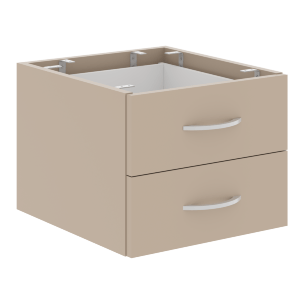 Тумба подвесная дву ящичная СРС-2V.1 407х448х325 IMAGO PLUS