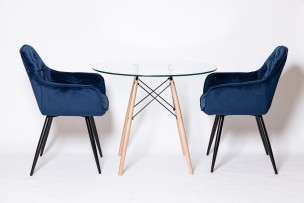 Кресло-стул AMELI синий