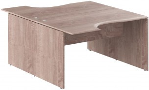 Стол 2-х местный эргономичный W2CET 149.1 Дуб Сонома 1400х1806х750 WAVE