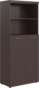 Шкаф с глухими средними дверьми и топом THC 85.6 венге-магия Z 854х452х1968