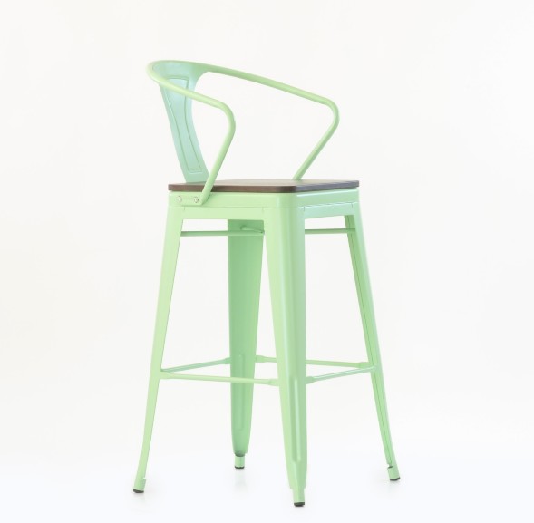 Барное кресло Tolix Wood 