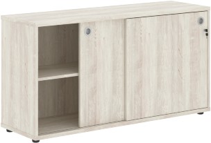 Шкаф низкий со слайд дверьми XLC 1443 Сосна Эдмонт 1406х430х750 XTEN