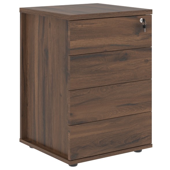 Тумба приставная ELC-4D.A Дуб Денвер светлый 520х490х750 EDIS