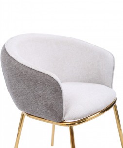 Стул Duke бежевый/латте