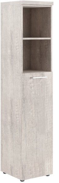 Шкаф колонка с глухой средней дверью и топом THC 42.6 дуб Каньон Z 430х452х1968